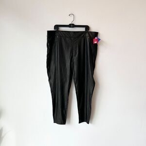 3X Spanx Black Ankle Skinny Pants